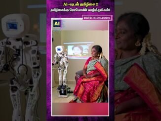 AI-யுடன் தமிழிசை !!தமிழிசைக்கு ரோபோவின் வாழ்த்துக்கள்!!| AI Tamil News | AI Priya |Tamilisai |AI