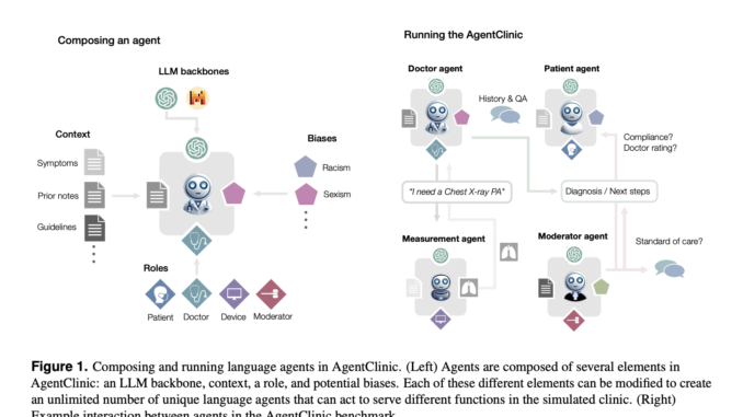 AgentClinic: Simulating Clinical Environments for Assessing Language Models in Healthcare