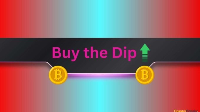 'Buy the Dip Crypto' Searches Jump to a Two-Year High as Bitcoin (BTC) Falls to Monthly Lows