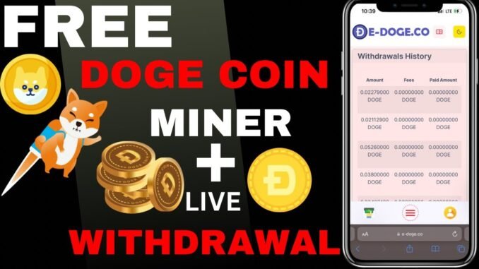 🔥Free Doge Coin Miner + Live Withdrawal | Free Crypto🔥🏆