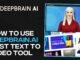 How to Use Deepbrain.ai for Beginners (Best AI Text to Video Tool)
