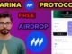 Marina Protocol free Airdrop Complete Guide || Free Mining App 2024