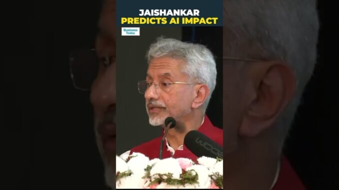 Viksit Bharat 2047: EAM S Jaishankar Foresees AI Revolution, Economic Growth