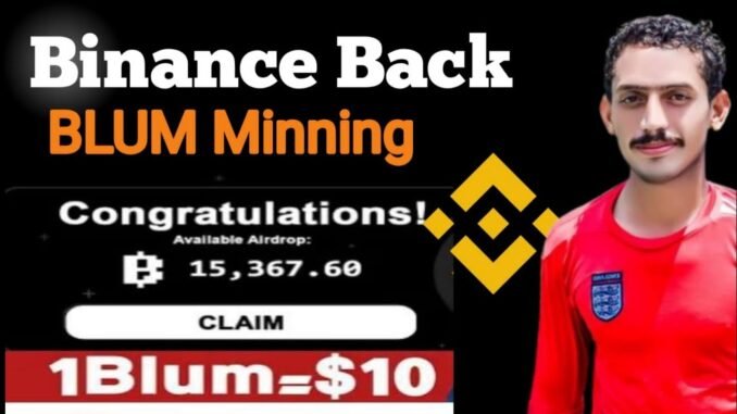 Blum Airdrop  account  Blum Crypto Airdrop Guide Blum Crypto Free Mining Guide