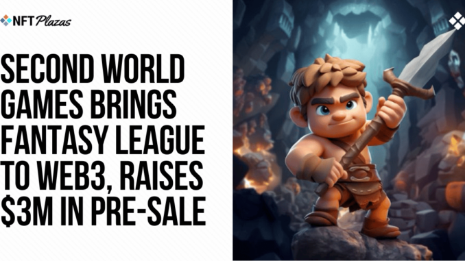 Second World Games Launches Fantasy League, Raises $3M