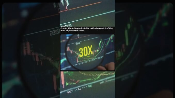Unlocking Crypto 30x: Your Ultimate Guide to Discovering and Profiting from High-Growth Coins!" 🚀💰