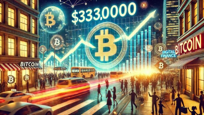 Crypto Analyst Says Bitcoin Price Will Surge 500% To $330,000, Bitcoin