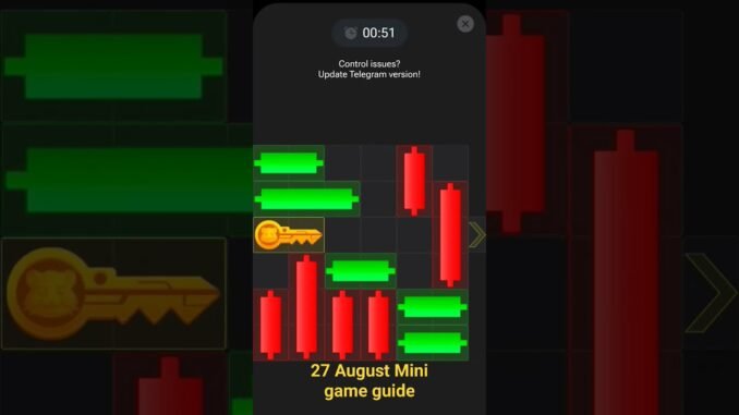 27 August Mini game guide Hamster kombat / Гайд миниигры #hamsterkombat #games #crypto #хомякшифр