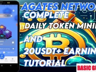 AGATES MINING PROJECT - Register and Earn 20USDT+ for Free | Basic Video Guide 1.