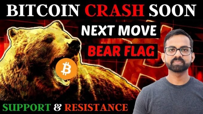 CRYPTO MARKET CRASH - Bitcoin BTC Price Prediction | Crypto News Hindi Today | FOMO update in hindi