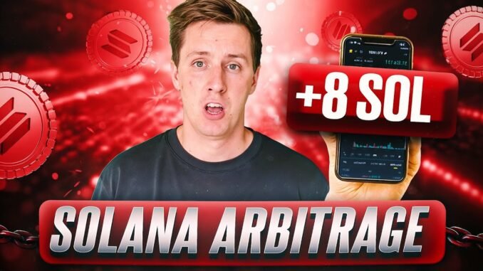Crypto Arbitrage Strategy | New Trading SOL Guide | Profit 10% | Step By Step