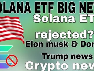 Crypto urgent news ! Solana ETF rejected by sec ? Crypto news Telugu| Bitcoin latest news