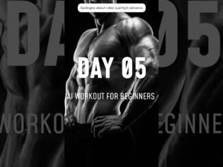 Day 05 Of AI Workout for Beginners #like #motivation #viralvideo #workout #explore