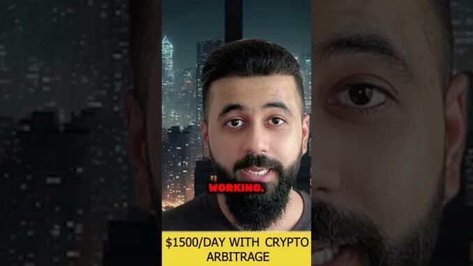EASY $1,500/Day Crypto Arbitrage Trading - Full Guide - #cryptoarbitrage #cryptoarbitragetrading