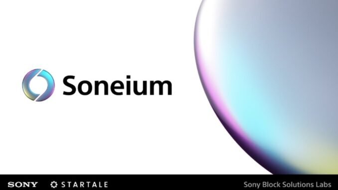 Sony Group and Startale unveil Soneium blockchain to accelerate Web3 Sony Group and Startale unveil Soneium blockchain to accelerate Web3 innovation