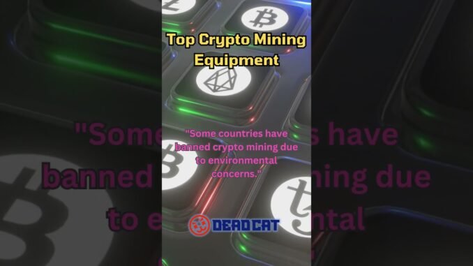 Top Crypto Mining Equipment - Bitcoin Mining 2024  #cryptocurrency
