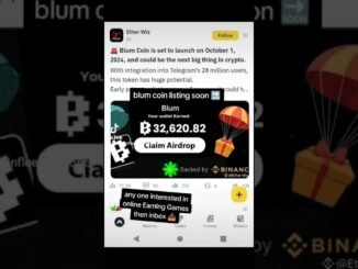 Blum listing news 🗞️ #cryptocurrency #minesgame #crypto #cryptomininggame #bitcoin #mining #binance