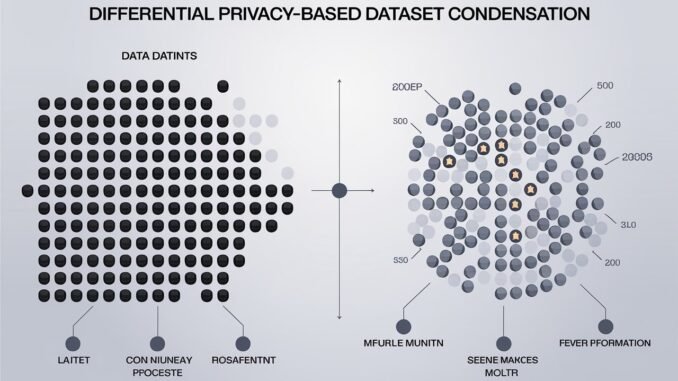 Dynamic Differential Privacy-based Dataset Condensation