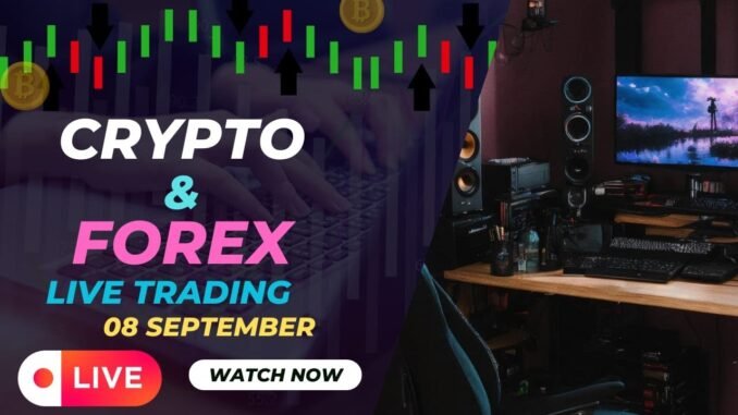 Live Crypto Trading For Beginners | 08 SeptemberLive Trading || Live Trap Trading