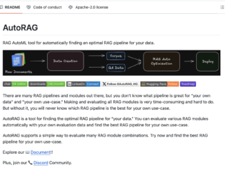 AutoRAG: An Automated Tool for Optimizing Retrieval-Augmented Generation Pipelines
