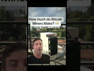How much do Bitcoin mining machines make? #miningbitcoin #shorts #antminers #bitcoinfarm
