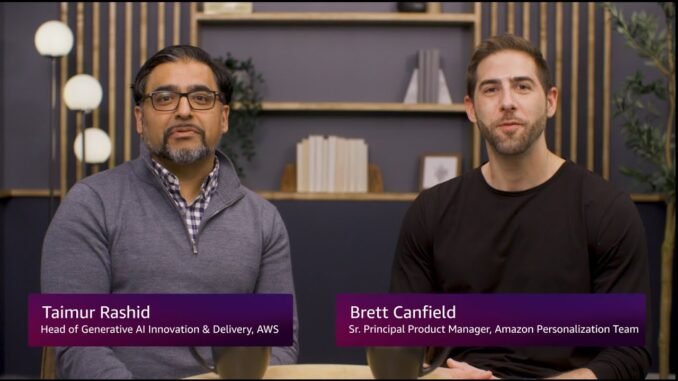 Inside Generative AI @ Amazon - AI Shopping Guides | Amazon Web Services