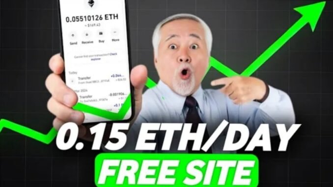 NEW ETH PLATFORM UNLOCKED 🔓 FREE ETHEREUM MINING SITE 💯✅ ® NEW ETH 2024 SITE
