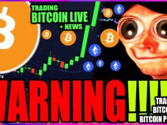 ALERT 🚨 BITCOIN TRADING LIVE - BITCOIN PRICE LIVE! BTC TRUMP PUMP OVER??! - CRYPTO NEWS + ALTCOINS