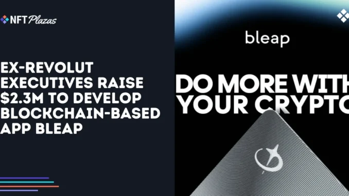 Ex-Revolut Executives Raise $2.3M to Develop Bleap App Ex-Revolut Executives Raise $2.3M to Develop Bleap App