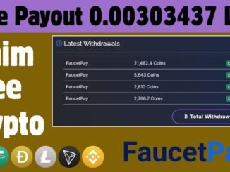 Free crypto faucet | Faucetpay instant payout | Free BTC 2024 | unlimited crypto claim #btcfaucet