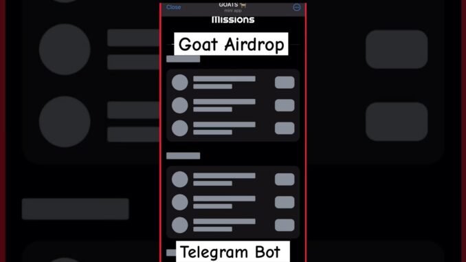 #GoatAirdrop #viralshort #CRYPTO #MINING #fyp #fypシ゚viral  viral#TRENDING #VIRAL