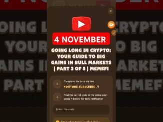 Going Long in Crypto: Your Guide to Big Gains in Bull Markets | Part 3 of 5 | MemeFi