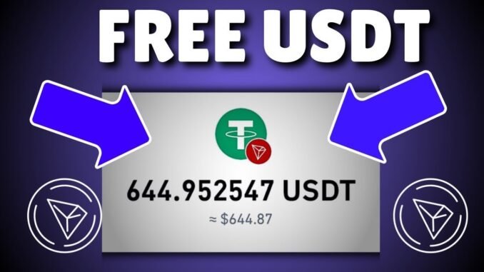 How to Get Free Crypto | Free USDT Mining Tutorial | Make Money Online 2024