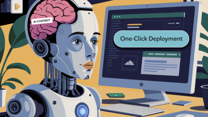 SambaNova and Hugging Face Simplify AI Chatbot Integration with One-Click Deployment