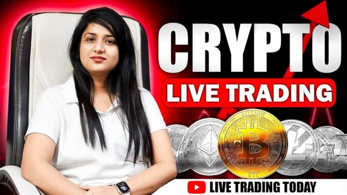 30 DEC Crypto live trading , bitcoin live trading #deltaexchange #btc #cryptolivetrading #trading