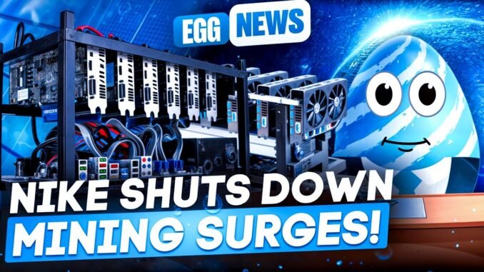 🔴 BIG News from NIKE, BITCOIN Mining is Getting Tougher, ChainLink and 21X - EGG NEWS