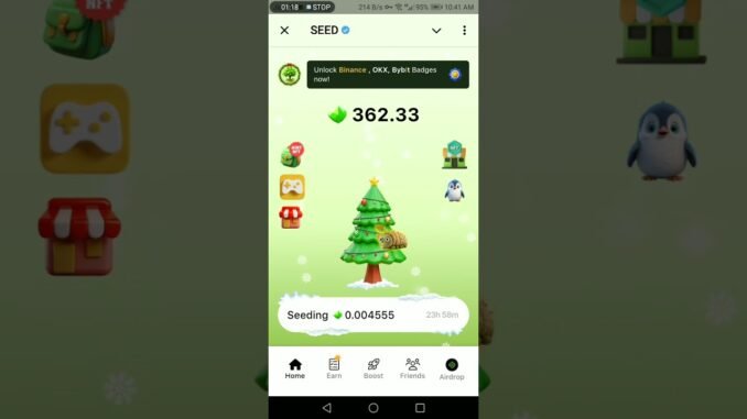 Seed Airdrop | Seed Coin | Seed Price | Crypto Mining bot Airdrop | Crypto News Update