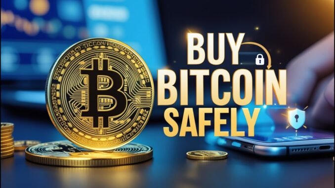 How to Buy Bitcoin Safely: A Step-by-Step Guide for Beginners.#bitcoin