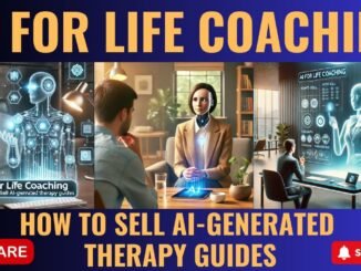 AI for Life Coaching: How to Sell AI-Generated Therapy Guides