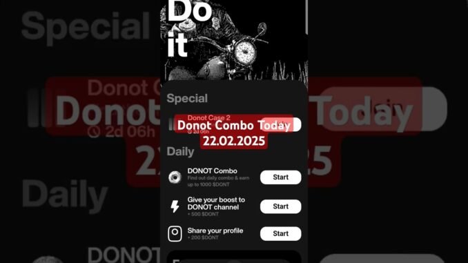 Donot Combo Today !! 22.02.2025#cryptotab #bitcoinmining #cryptonews #cryptomining #donotcombo