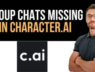 ✅ Group chats are missing in Character.ai app… (Full Guide)