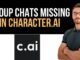 ✅ Group chats are missing in Character.ai app… (Full Guide)
