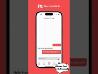 🤖✨Say hello to MomentsAI —your personal AI guide #ai #explore #trending  #news  #tiktok #technology