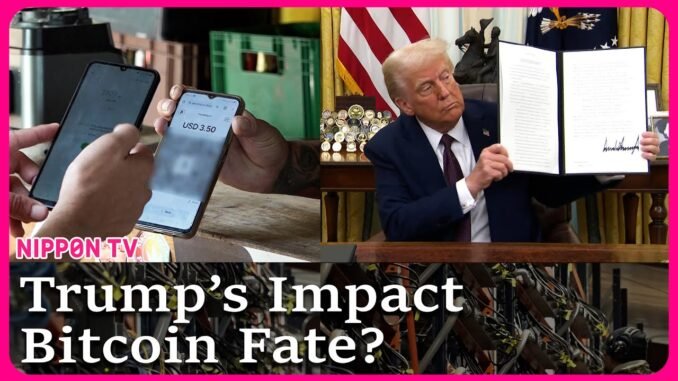 US President Trump holds Bitcoin fate