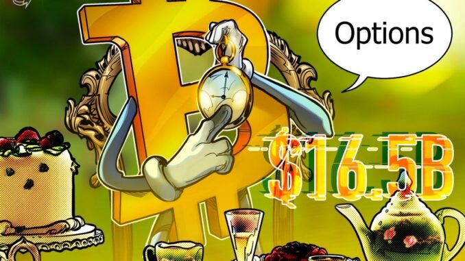 $16.5B in Bitcoin options expire on Friday — Will BTC price soar above $90K?