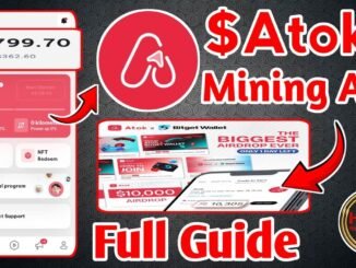 🤑 $ATOK MINING APP FREE AIRDROP FULL GUIDE//SAME PI NETWORK MINING//NO INVESTMENT//FREE AIRDROP 2025