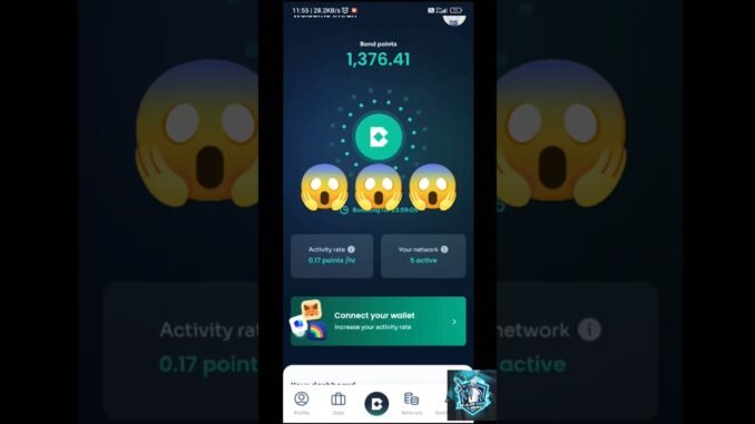 #BONDEX Wallet update, Connect wallet in bondex mining app. Code - 4hv5s, Bondex Kya hai