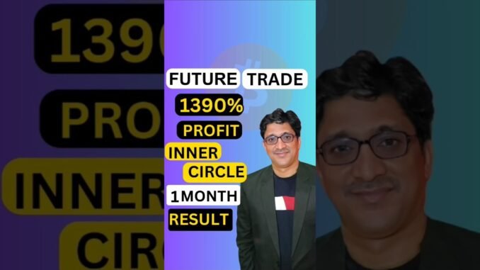 Future Trade 1390% Profit 💰Inner Circle 1 Month Result 🚀.....??? #crypto #innercircle  #futuretrade