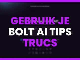 Hoe gebruik je BOLT AI: Tips en TRUCS voor beginners