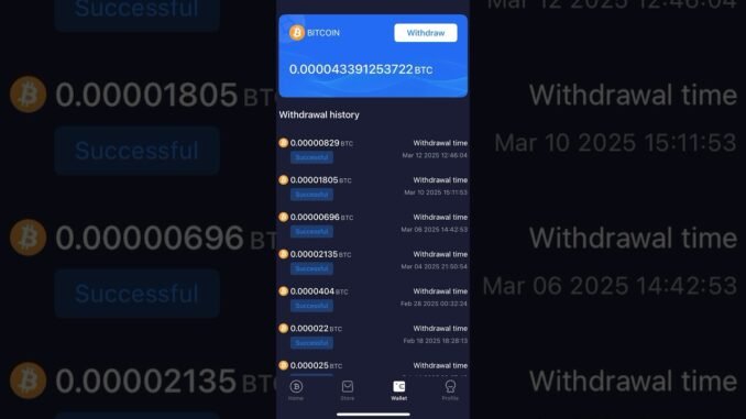 New* (BITCOIN MINING APP) invitation code::( JSVJGH ) FREE BITCOIN* LINK IN BIO #bitcoin #news #btc